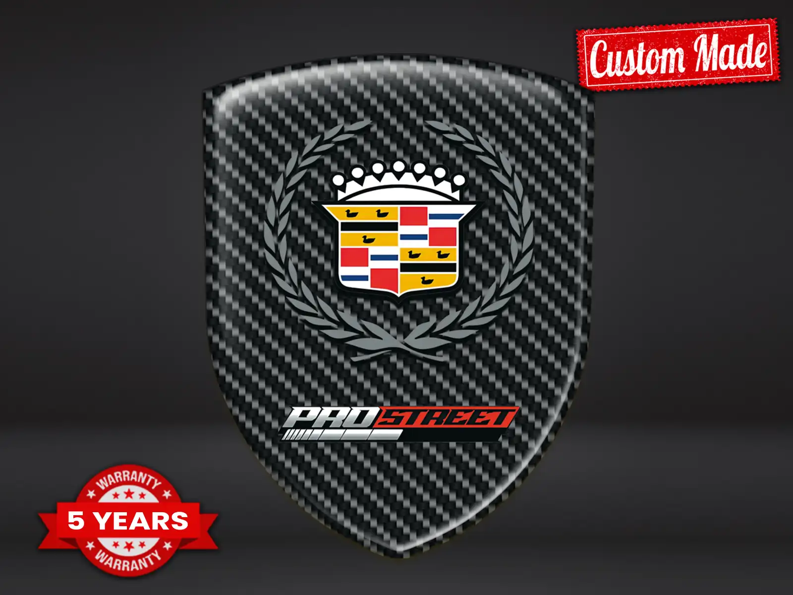 Cadillac Auto-Scheibenaufkleber Edition Design Sport Minimal